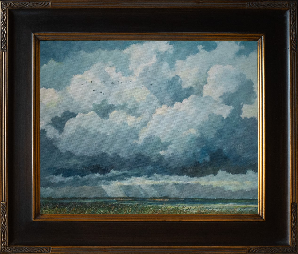 Eric Sloane Painting Title: Marshland Scene